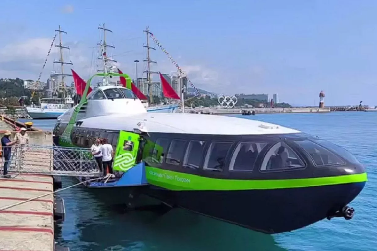 Катер на подводных крыльях вернется на маршрут Сочи - Сухум