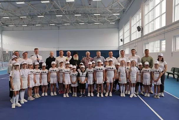 Владимир Устинов и Вениамин Кондратьев открыли академию тенниса в Кореновске