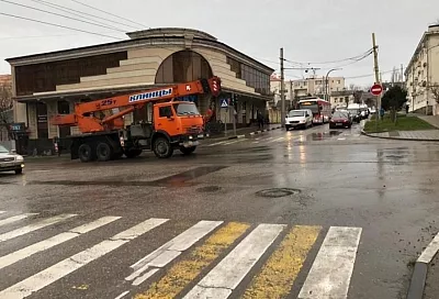 В Новороссийске в рамках нацпроекта на опасном участке дороги установят пешеходное ограждение