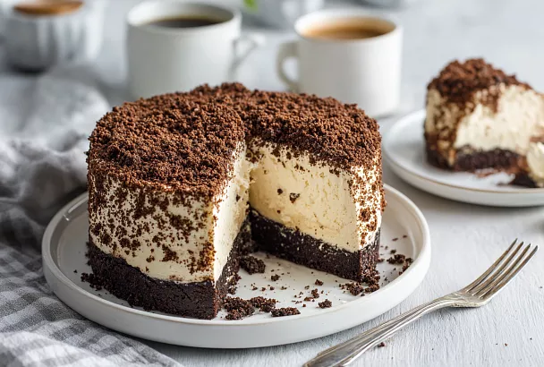 Нежнейший сметанник без выпечки – крем тает во рту, торт готов за 30 минут