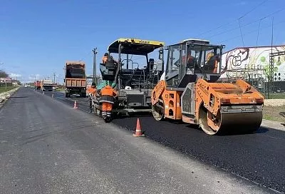 Ремонт участка дороги между станицей Варениковской и селом Фадеева в Крымском районе завершится в ближайшие месяцы