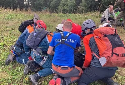 Туриста с признаками отравления эвакуировали на вертолете с хребта Аибга в Сочи