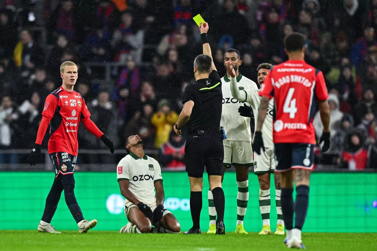 «Недолжное выполнение обязанностей». КДК РФС – о работе судей матча ЦСКА — «Краснодар»