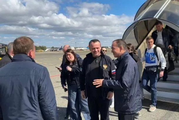 В Краснодарский край с рабочим визитом прибыл министр транспорта РФ Андрей Никитин