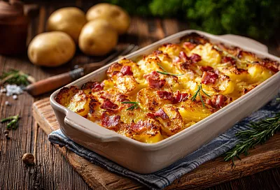 Картофельная запеканка с хрустящей корочкой: праздничный хит