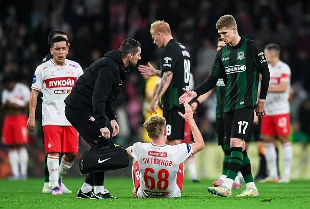 «Спартак» пожаловался на два момента в матче с «Краснодаром»