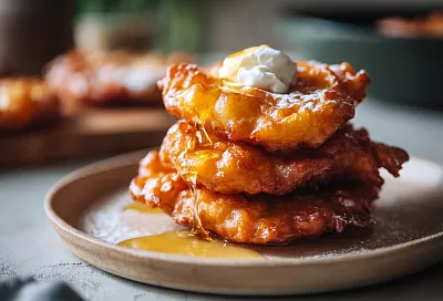 Тыквенно-яблочные оладушки: нежные внутри, румяные снаружи