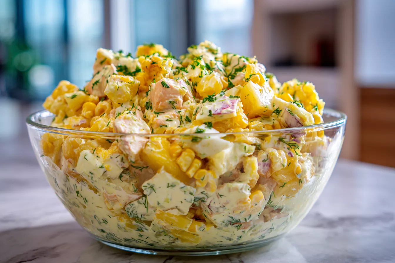 Главный секрет заправки для гавайского салата чтобы вкус был мягким и ярким