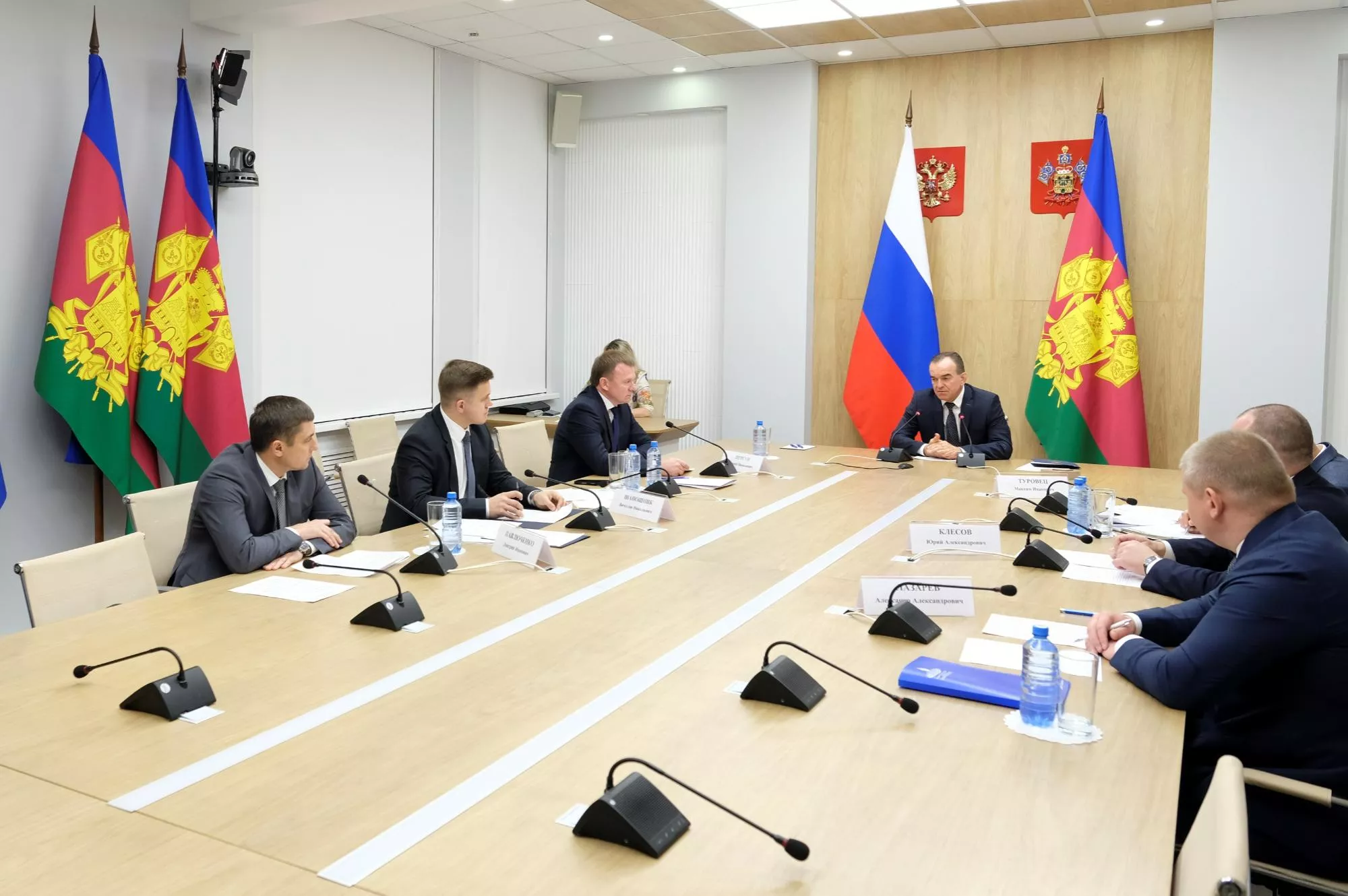 Губернатор Кубани Вениамин Кондратьев: «Жители и социальные учреждения должны быть обеспечены горячей водой и теплом в зимний период»