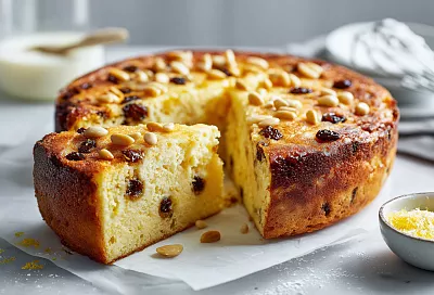 Запеканка с лимонной цедрой от шефа – влажная, как чизкейк, с хрустящей корочкой из манки