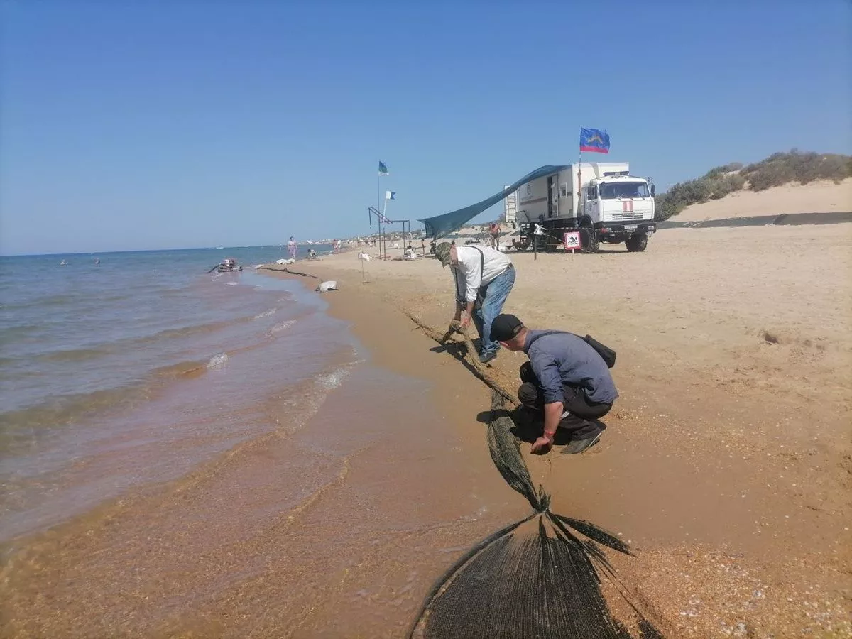 Новые мазутные выбросы на пляжах Анапы за неделю не зафиксированы