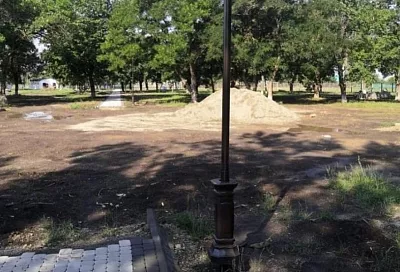 На благоустройство парка в Староминском районе в рамках нацпроекта направлено около 25 млн рублей