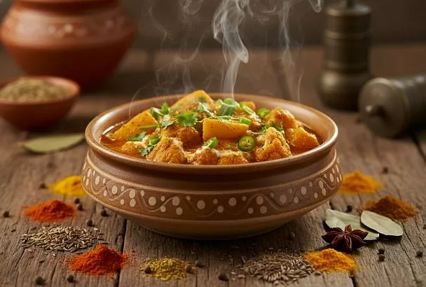 Вкусное карри из цветной капусты и картофеля: рецепт для гостей