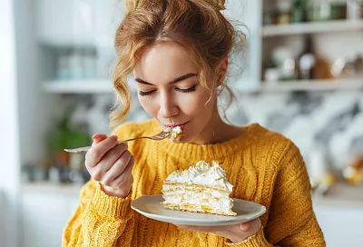 Афганский Наполеон на праздничный стол: хрустящий с ореховым безе и сливочным кремом