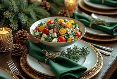 Не ем майонезный салат даже в Новый год - диетический, но сытный и вкусный салат с копченой куриной грудкой и кукурузой. Готовится быстро, съедается за 5 минут