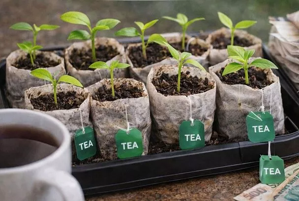  Как улучшить рассаду без удобрений с марта: 1 метод от дачника Егора с чайными пакетиками
