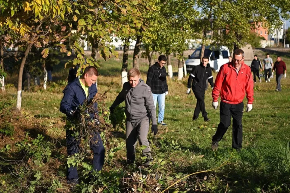 Главный городской субботник проведут в Краснодаре 25 апреля