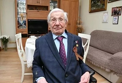 Губернатор Вениамин Кондратьев поздравил ветерана из Сочи со 104-летием