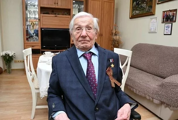 Губернатор Вениамин Кондратьев поздравил ветерана из Сочи со 104-летием