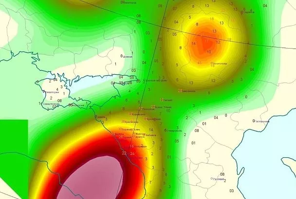 Циклон «Хеннинг» обрушил на южные регионы мощные дожди: больше всего вылилось на Краснодарский край