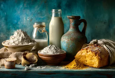 Кукурузный хлеб с сыром и беконом: секрет смеси для качапы