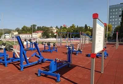 В рамках нацпроекта построили спортплощадку для выполнения норм ГТО