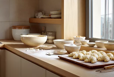 Сметанные рогалики с начинкой: простой рецепт из доступных продуктов