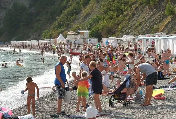 Какая температура в море на курортах Краснодарского края