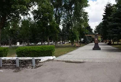 В станице Староминской в рамках нацпроекта стартовал второй этап благоустройства парка 30-летия Победы