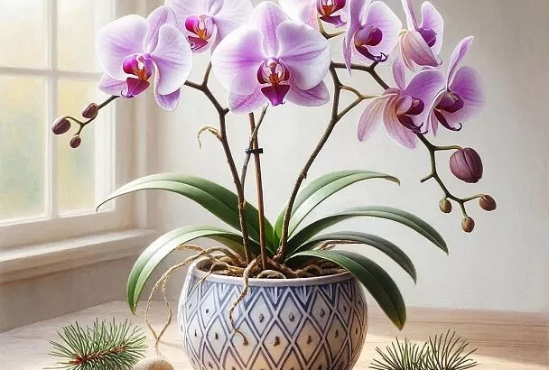 Пересадка орхидеи в феврале: пять шагов в хорошему росту и пышному цветению