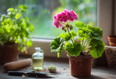 Как дать герани вторую жизнь: обрезка и укоренение