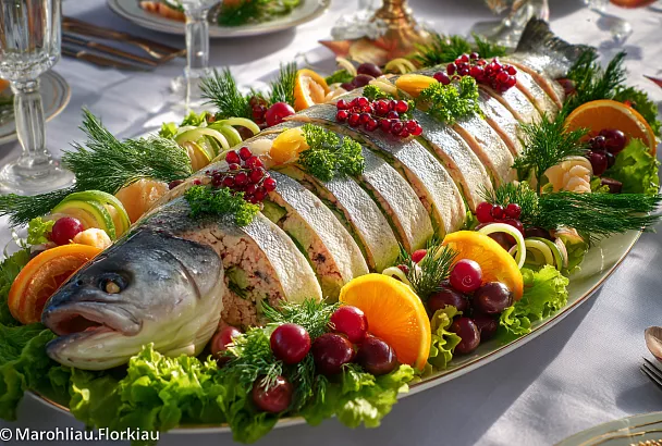 Готовлю царскую фаршированную щуку на праздничный стол: красивая, сочная и совсем несложная