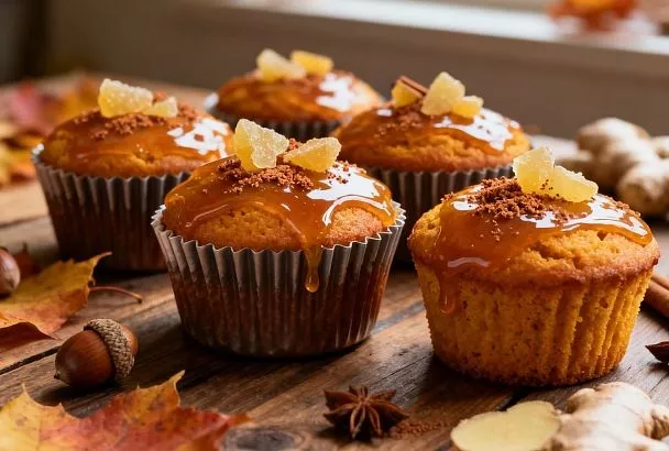 Покупал тыквенно-имбирные кексы, а теперь готовим их дома с кленовой глазурью: так дешевле и вкуснее магазинных