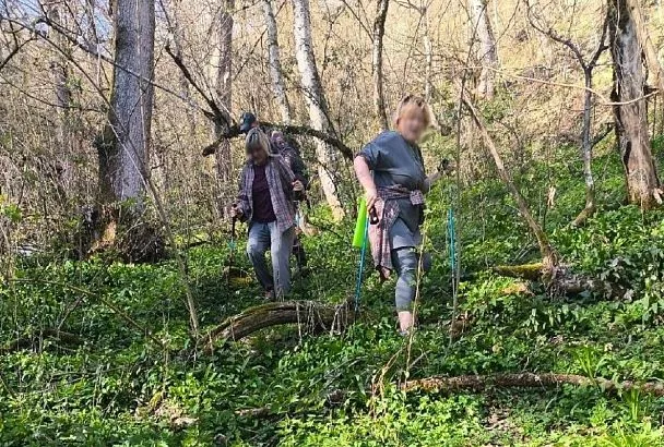 Спасатели помогли туристкам, заблудившимся в районе водопада в Сочи