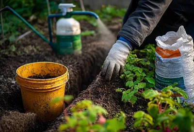 Весенний уход за ремонтантной малиной: что обязательно сделать