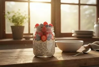 Диетолог рассказала о пользе ленивой овсянки на ночь