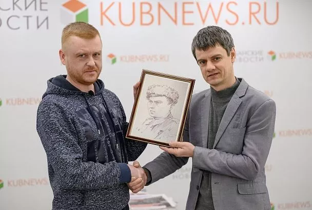 Рисунок из 1943-го: благодаря «КН» кубанцы нашли фронтовой портрет своего героического родственника