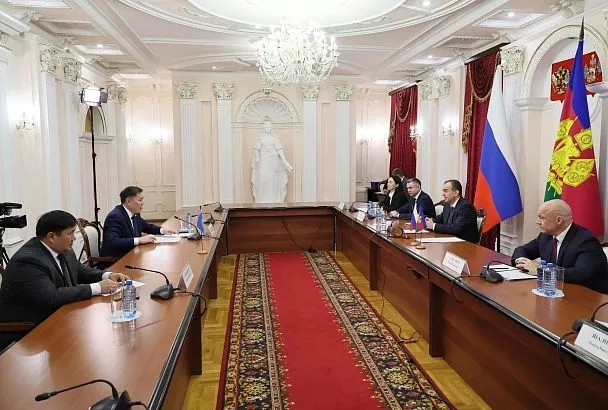 Губернатор Кубани обсудил с генеральным консулом Казахстана развитие сотрудничества региона с Республикой