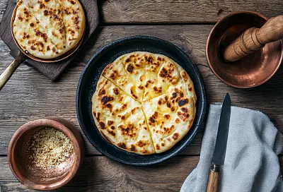 Чвиштари: кукурузные лепёшки с сыром по-грузински