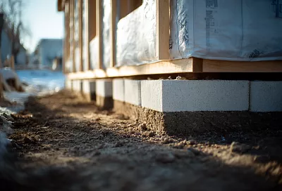 Как правильно выбрать фундамент для каркасного дома