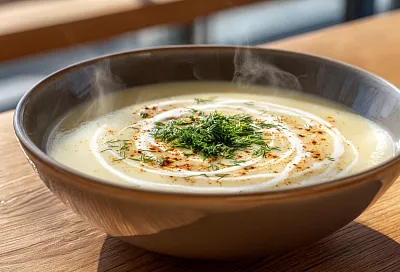 Картофельный крем-суп: нежный, сливочный и согревающий за 30 минут