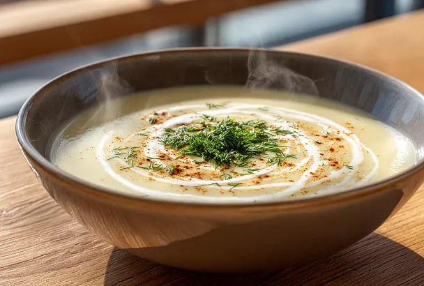 Картофельный крем-суп: нежный, сливочный и согревающий за 30 минут