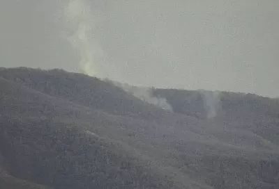 Лесной пожар потушили под Геленджиком