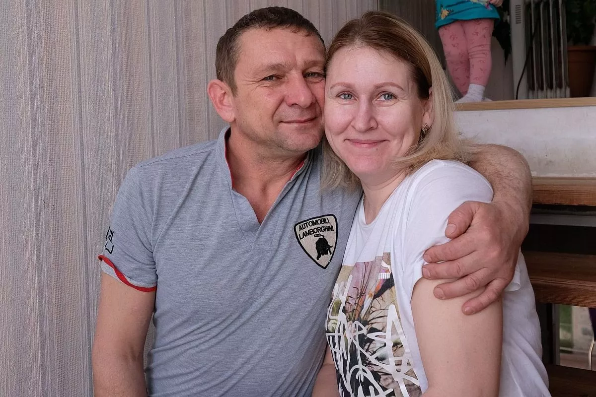 Анатолий с супругой  Ириной