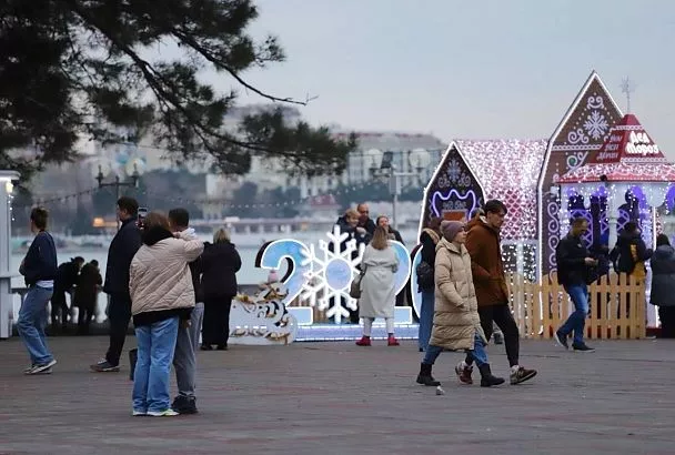 Геленджик принял около 36 тысяч туристов в новогодние праздники