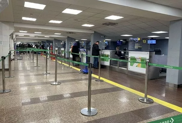 В аэропорту Краснодара введены ограничения
