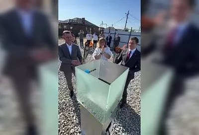 Газ запустили в дома жителей краснодарского поселка Пригородного