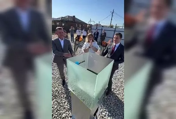 Газ запустили в дома жителей краснодарского поселка Пригородного