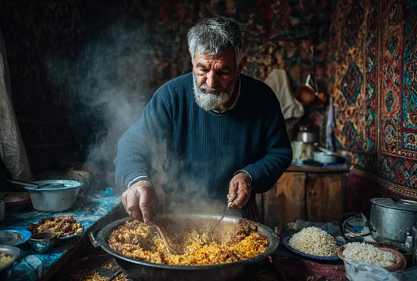 Сталик Ханкишиев: как приготовить настоящий узбекский плов дома