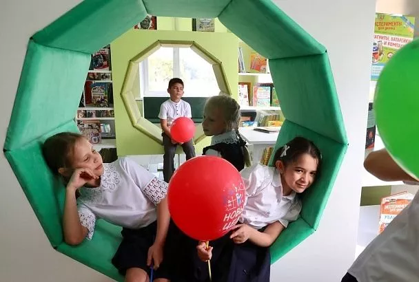 Новую модельную библиотеку открыли в Крымске